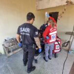 Helicóptero do Saer e profissionais da saúde do Samu/Aeromédico prestam dois atendimentos Helicóptero do Saer e profissionais da saúde do Samu/Aeromédico prestam dois atendimentos