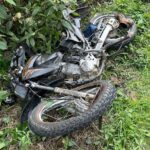 Acidente envolvendo motocicleta e caminhão deixa homem ferido gravemente na Rod SC-390 Acidente envolvendo motocicleta e caminhão deixa homem ferido gravemente na Rod SC-390