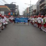 Alunos e professores do Centro Educacional Meta de Orleans participam do Desfile Cívico