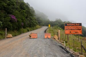 Serra do Corvo Branco está com 40% da obra concluída