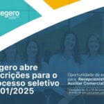 Cegero realiza processo seletivo para as vagas de recepcionista e auxiliar comercial