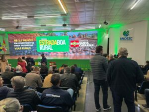 Braço do Norte é contemplado com R$ 12 milhões para pavimentação de estradas rurais