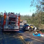 Motorista morre em grave acidente de trânsito na SC-446, em Treviso