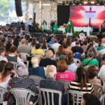 Missa com Padre Ezequiel marca abertura oficial dos 112 anos de Orleans