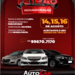 AutoCar Multimarcas "Feirão de Reinauguração" em Orleans