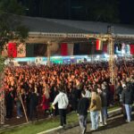 Dazaranha reúne mais de 6 mil pessoas no primeiro dia da festa de 112 anos de Orleans