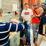 Unibave recebe comitiva colombiana de estudantes