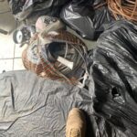 PM em conjunto com Celesc e Defesa Civil saem a campo visando combater o furto e receptação de fios e sucata PM em conjunto com Celesc e Defesa Civil saem a campo visando combater o furto e receptação de fios e sucata