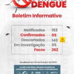 Braço do Norte confirma quinto caso de dengue