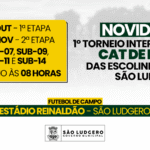 São Ludgero realiza o 1º Torneio Interno de Categorias de Base das Escolinhas de Futebol