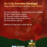 Coroa de Luzes 2025: Confira a programação completa que vai iluminar Orleans