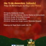 Coroa de Luzes 2025: Confira a programação completa que vai iluminar Orleans