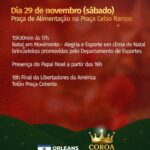 Coroa de Luzes 2025: Confira a programação completa que vai iluminar Orleans