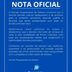 Partido Progressista de Orleans/SC emite nota oficial