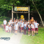 Cegero promove experiência educativa e sustentável para mais de 150 crianças no Espaço Mel