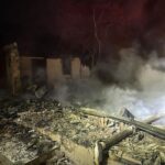 Incêndio atinge residência no interior de Orleans Incêndio atinge residência no interior de Orleans