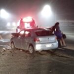 Colisão deixa três pessoas feridas na SC-108 em Orleans