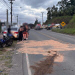 Adolescente sofre parada cardiorrespiratória após acidente em Lauro Müller