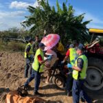 Helicóptero do Saer Aeromédico resgata mulher com membro preso em máquina agrícola