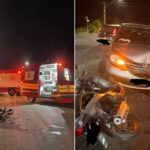 Dois acidentes registrados no mesmo lugar deixam dois motociclistas feridos, em Orleans