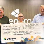 Cooperação que faz a diferença: Cegero destina R$ 620 mil para educação, saúde e assistência social