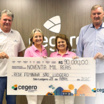 Cooperação que faz a diferença: Cegero destina R$ 620 mil para educação, saúde e assistência social