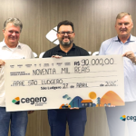 Cooperação que faz a diferença: Cegero destina R$ 620 mil para educação, saúde e assistência social