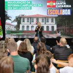 Governo de Santa Catarina entrega reforma e ampliação de escola São Ludgero Governo de Santa Catarina entrega reforma e ampliação de escola São Ludgero