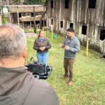 Museu ao Ar Livre é cenário de gravação de série documental sobre a imigração italiana em Santa Catarina