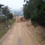 Prefeitura de Orleans inicia obras de drenagem e prepara pavimentação da Rua Azelino Bonetti, no bairro Corridas