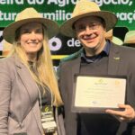 Unibave recebe homenagem na abertura da 15ª Feira AgroPonte Unibave recebe homenagem na abertura da 15ª Feira AgroPonte