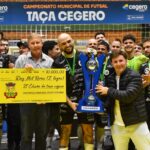 Cuzidos goleia Carvoeiros e conquista o tetracampeonato da Taça Cegero em noite histórica de ginásio lotado
