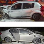 Acidente de trânsito deixa um homem morto e cinco pessoas feridas em Criciúma Acidente de trânsito deixa um homem morto e cinco pessoas feridas em Criciúma