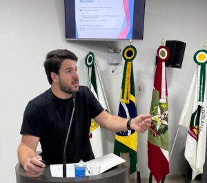 Câmara de São Ludgero aprova projetos, indicação e recebe secretário de Agricultura em sessão