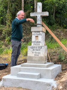 Monumento ao Padre Vittorio Pozzo retorna ao seu local em Grão-Pará