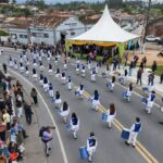 Desfile Cívico de LAuro Müller movimenta o Distrito de Guatá