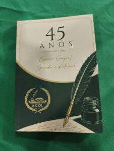 Com o lema ‘Escrever Sempre” a Acol comemora 45 anos, em Orleans