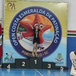 Atleta orleanense conquista medalha de ouro em Competição de Patins em Porto Belo Atleta orleanense conquista medalha de ouro em Competição de Patins em Porto Belo